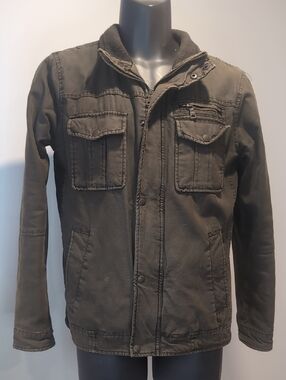 G.H. Bass Olive Green Utility Jacket